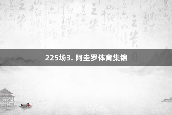 225场3. 阿圭罗体育集锦