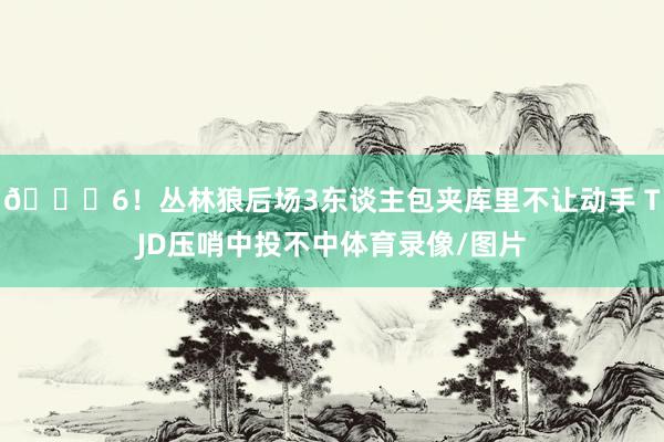 😅6！丛林狼后场3东谈主包夹库里不让动手 TJD压哨中投不中体育录像/图片