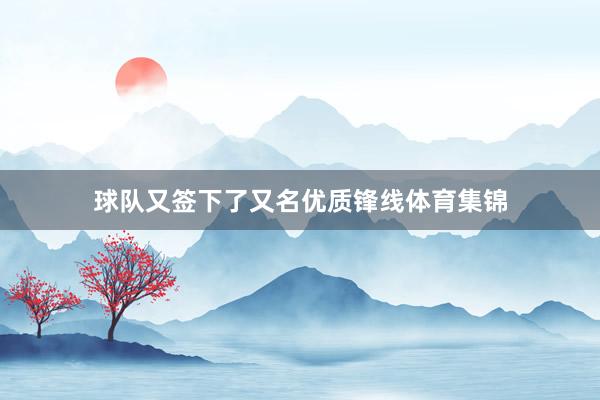 球队又签下了又名优质锋线体育集锦