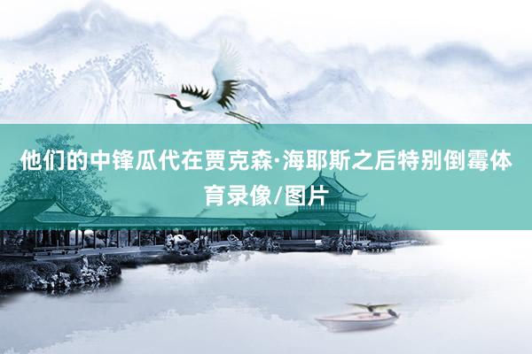 他们的中锋瓜代在贾克森·海耶斯之后特别倒霉体育录像/图片