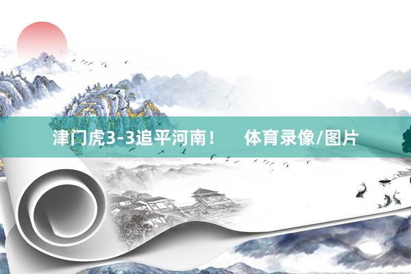 津门虎3-3追平河南！    体育录像/图片