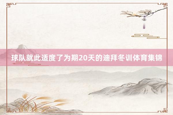 球队就此适度了为期20天的迪拜冬训体育集锦