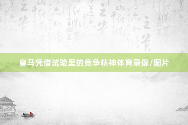 皇马凭借试验里的竞争精神体育录像/图片