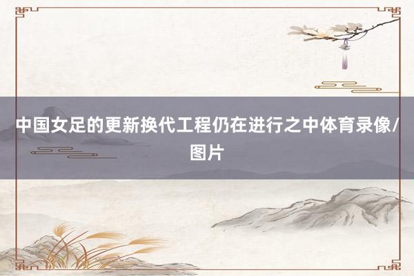 中国女足的更新换代工程仍在进行之中体育录像/图片