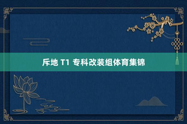 斥地 T1 专科改装组体育集锦